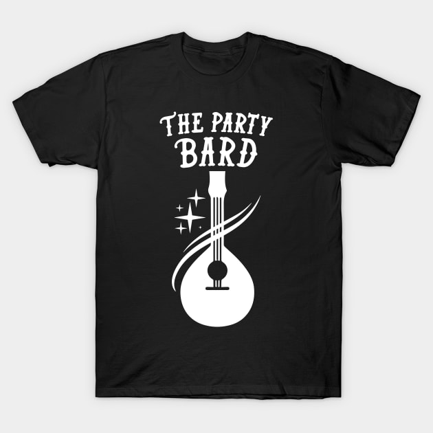 Bard Dungeons and Dragons Team Party T-Shirt by HeyListen